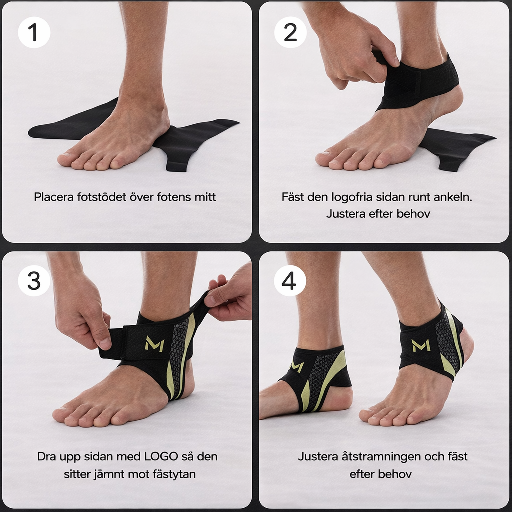 NordStride™ Ankelstöd – Stabilitet I Varje Steg