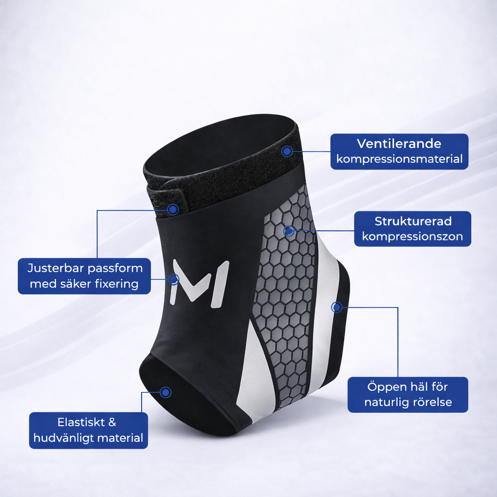 NordStride™ Ankelstöd – Stabilitet i varje steg